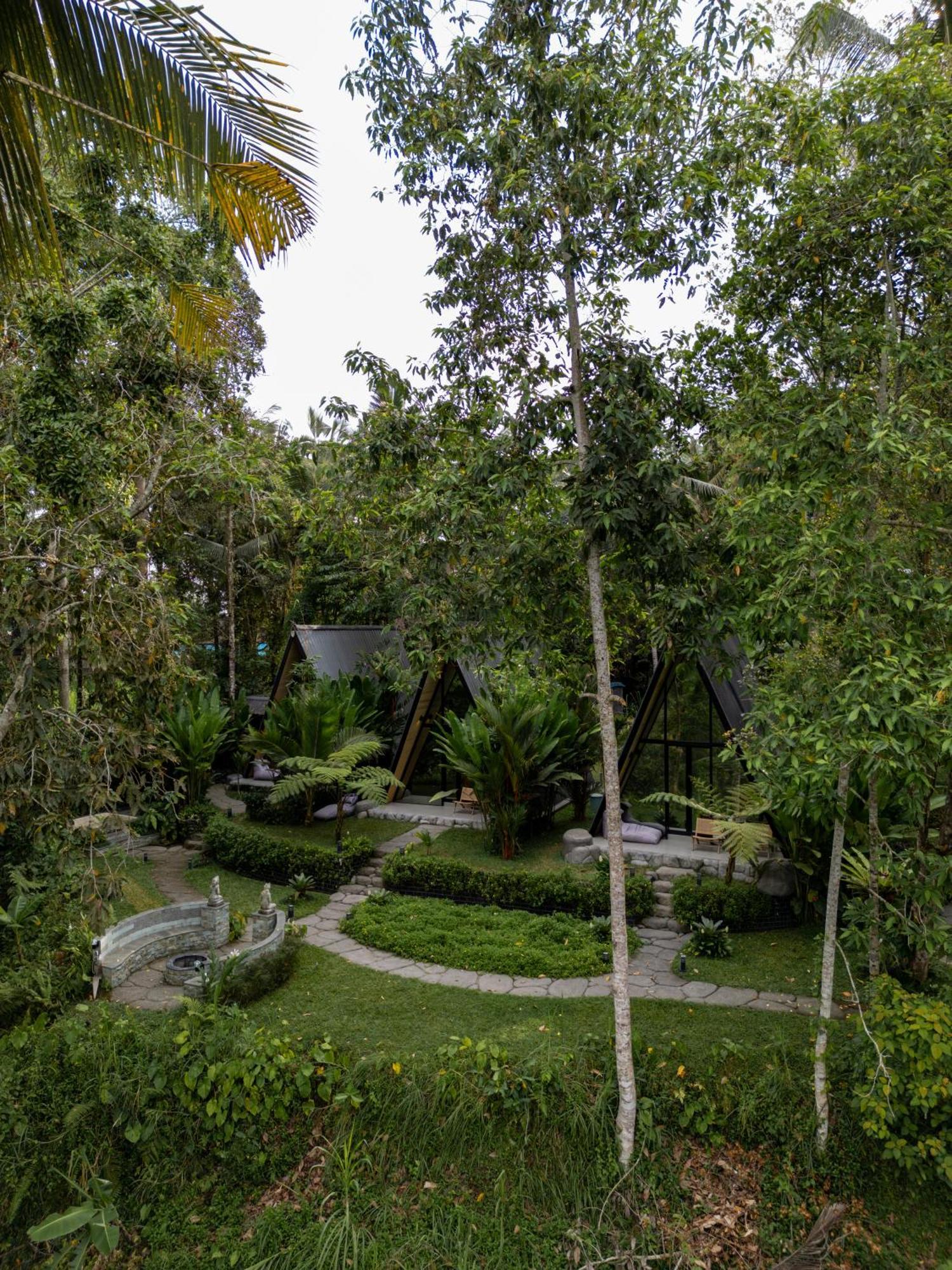 Delta Casa Ubud-Jungle Villas With Volcano View & Hot Tub 파양간 외부 사진